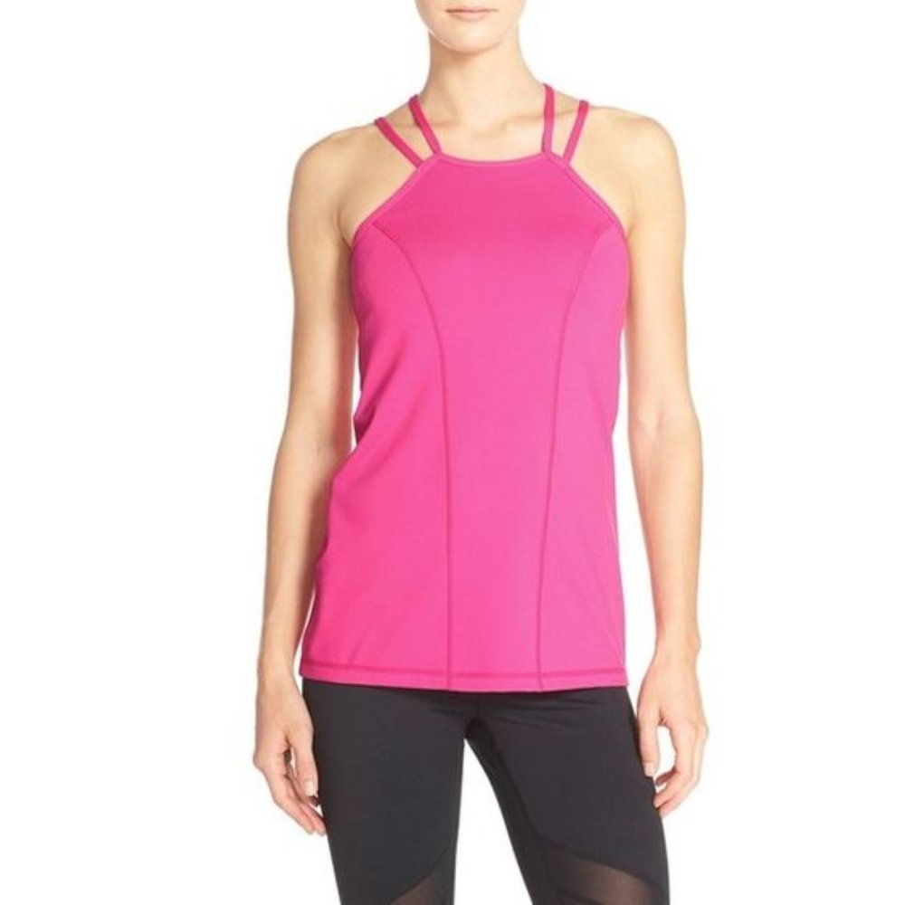 NWOT Zella Temptation Tank S Pink